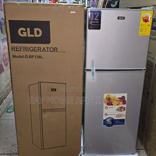 Brand New 138L Double Door Refrigerator - 1