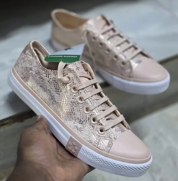 Converse Snakeskin Pattern Sneakers - 1