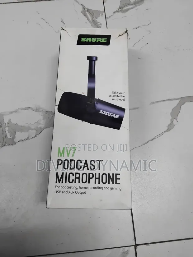 Shure MV7 Podcast Microphone - 1