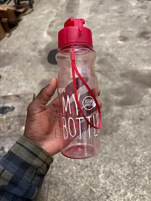 Red 500ml Water Bottle