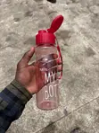 Red 500ml Water Bottle - 2