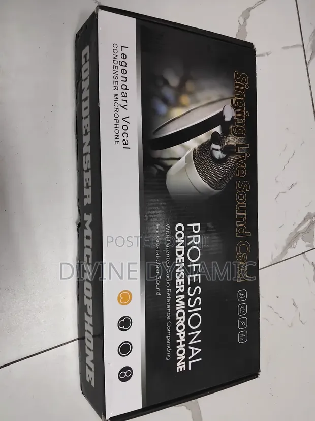 Brand New Corded Condenser Microphone - 1
