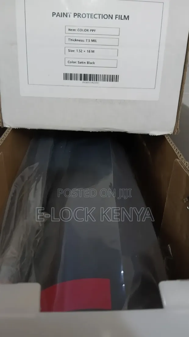 Satin Black PPF - 1.52m x 18m - 1