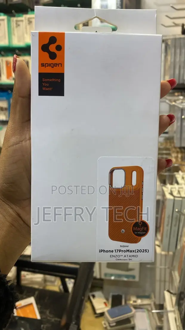 Spigen Enzo Atamid MagFit Case for iPhone 17 Pro Max - 1