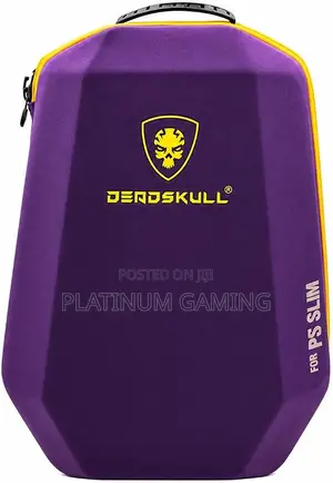 PS5 Slim Carrying Backpack - Hard Shell Travel Bag