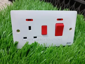 Modi 45A Cooker Control Unit with Switched Socket