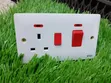 Modi 45A Cooker Control Unit na Switched Socket - 1