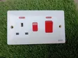 Modi 45A Cooker Control Unit na Switched Socket - 2