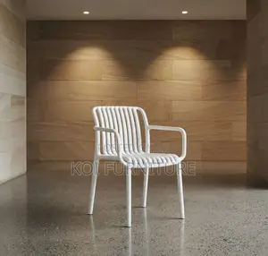 White Classical Armed Dining Chairs (Set of 4)