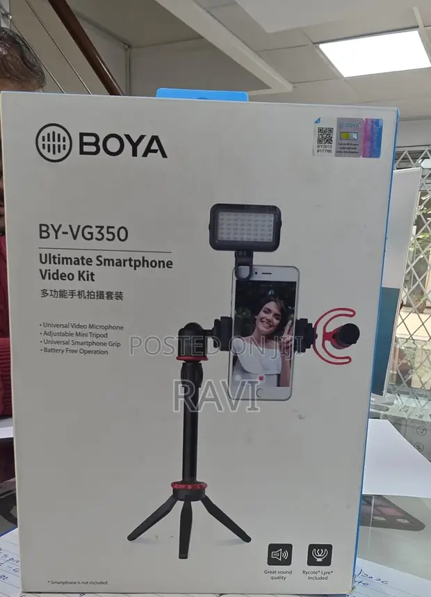 Boya BY-VG350 Smart Phone Video Kit - 1