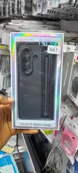 New Blue Leather Folding Phone Case for Samsung Galaxy Z Fold 7 - 2