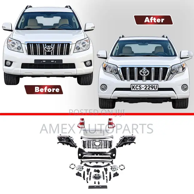 Toyota Land Cruiser Prado 150 Facelift Kit (2010-2015 Shape) - 1