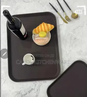Anti-Slip Rectangle Serving Tray