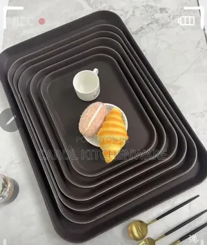 Anti-Slip Rectangle Serving Tray