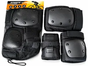 Protective Gear Set: Knee, Elbow, Wrist Guards for Skating/Cycling