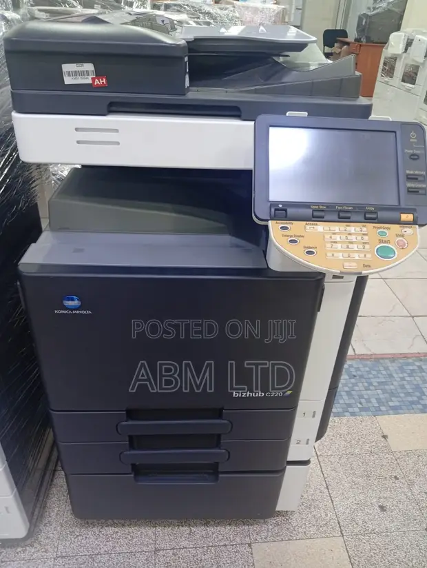 Konica Minolta Bizhub C220 Color Laser MFP - 1