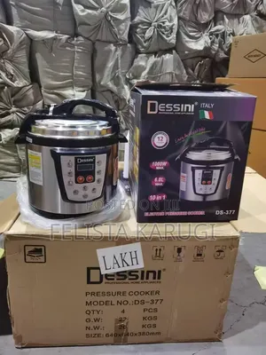 Dessini 6L Pressure Cooker Mpya Kabisa