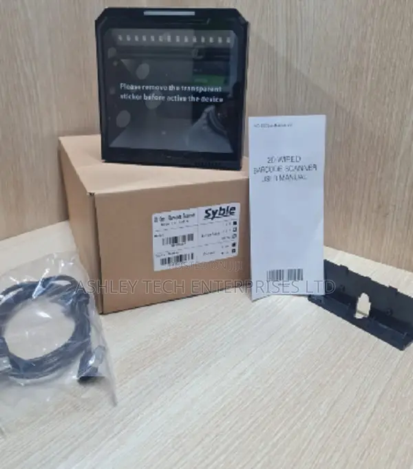 XB-8808B Heavy Duty Desktop Barcode Scanner - 1