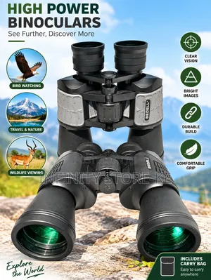 Professional Binoculars - Clear Vision for Outdoor Travel & Sport