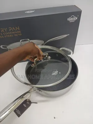 3.4L Chuma cha Kutolea Chuma Kisicho Na Fimbo Kikaango 26cm