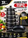 James Pot 11pc Cookware Set - 2