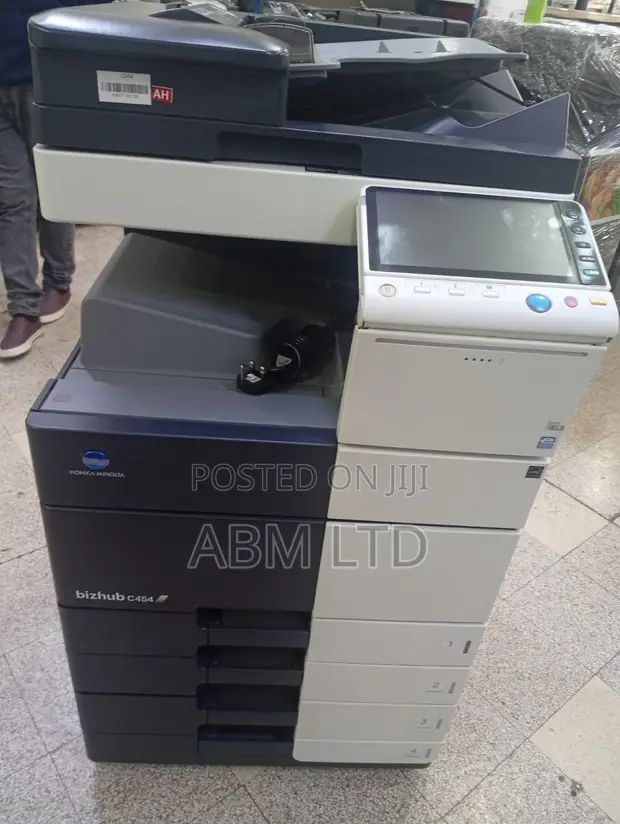 Konica Minolta Bizhub C454 Color Laser MFP - 1