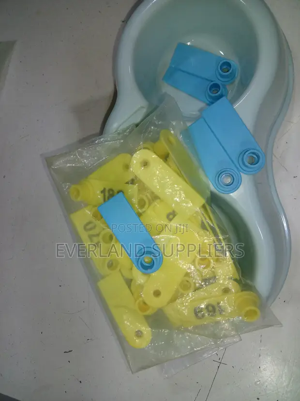 Ear Tags - Streamlined Number - 1