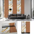 Marble Fluted Wallpaper - 1