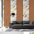 Marble Fluted Wallpaper - 2