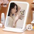 Kioo cha Makeup cha Kusafiri cha Rechargeable - 1