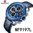 Naviforce Watch ya Wanaume NF9197 - Ngozi - 1