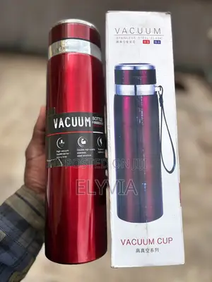 1000ml Vacuum Flask - Nyekundu