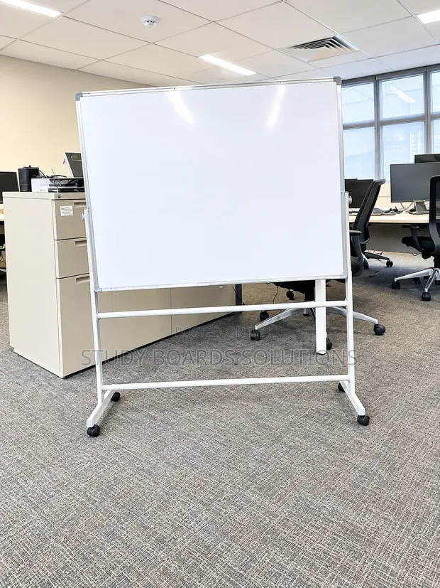 Wheeled Whiteboard 1.2m x 1.2m - 1