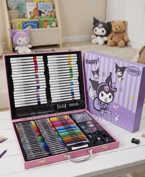 Kuromi 150-Piece Deluxe Kids Art Set