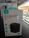 USAMS 70W Universal Travel Charger 5-Porti (3x USB-C, 2x USB-A) - 1