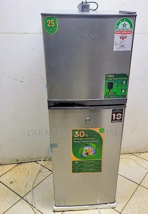 Syinix 138L Fridge Mlango Mbili - 3-Star Inaokoa Umeme
