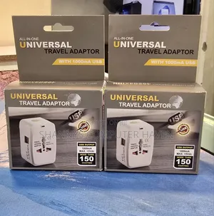 Universal Travel Adapter with USB Output