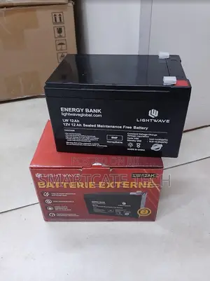 Lightwave 12V 12Ah Battery ya UPS
