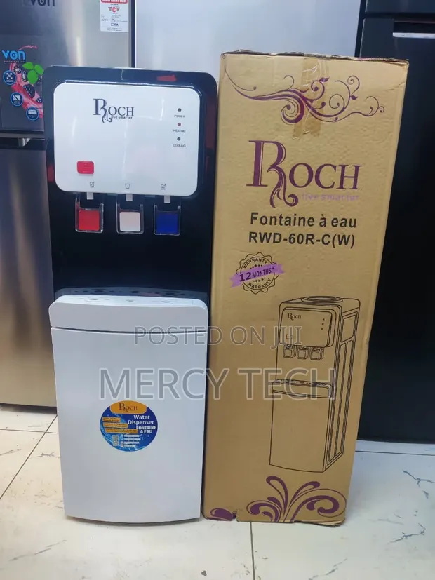 Roch Water Dispenser RWD 60R - Hot, Normal, Cold (Compressor) - 1