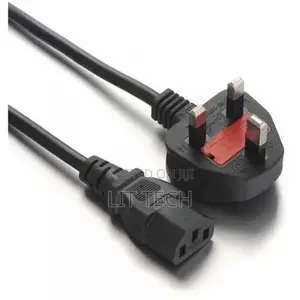 UK 3-Pin to IEC C13 Power Cable (Kettle Lead)
