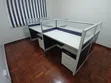 4-Way Ofisi Workstation | Moduli ya Watu 4 na Faragha - 1