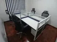 4-Way Ofisi Workstation | Moduli ya Watu 4 na Faragha - 3