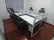4-Way Ofisi Workstation | Moduli ya Watu 4 na Faragha - 4