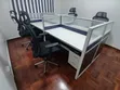 4-Way Ofisi Workstation | Moduli ya Watu 4 na Faragha - 5