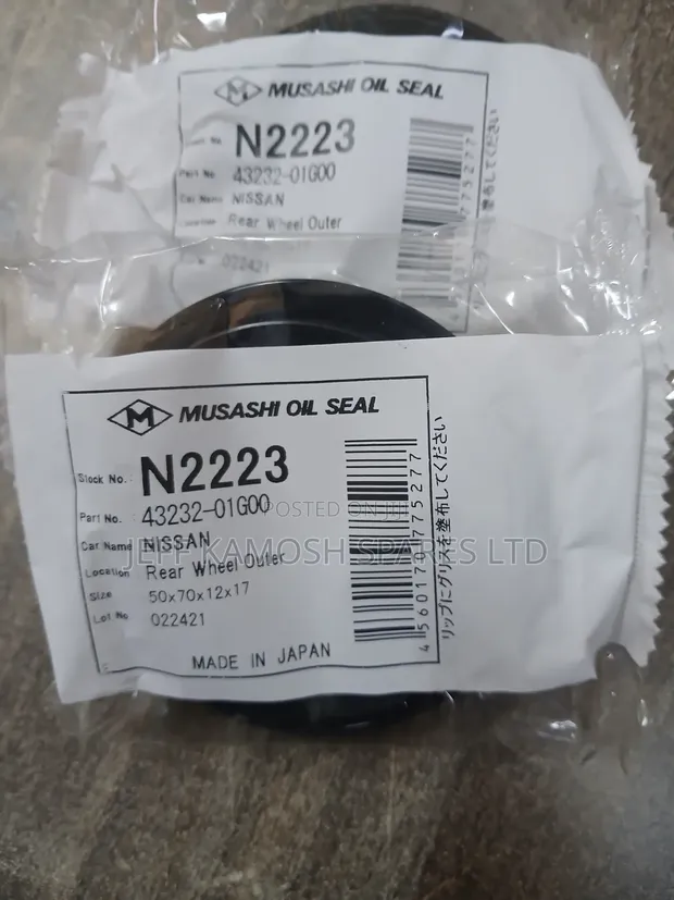 Musashi Oil Seal for Nissan E24 Rear Wheel - 1