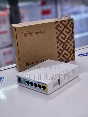 MikroTik RB951Ui-2HnD Router ya WiFi ya Port 5