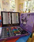 Kuromi 150-Piece Mixed Media Art Studio Set - 1
