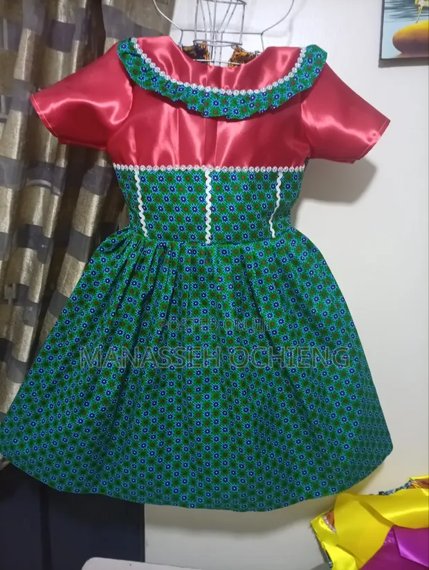 Children's Polyester Dresses - Girls - 1