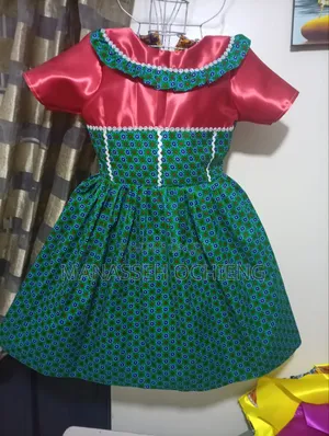 Children's Polyester Dresses - Girls