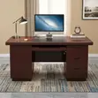 Kikao cha Ofisi cha Mahogany cha 1.2m - 3
